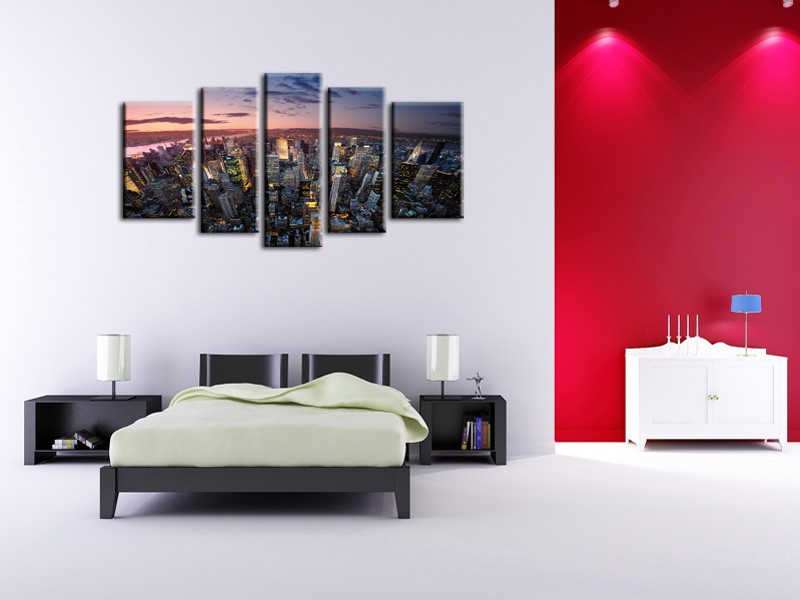 tableau-decoration-manhattan-sunset